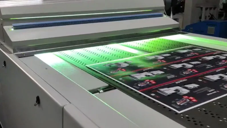 Intelligent Cold Foil Uv Curing Cooling Water Screen Printing Machine